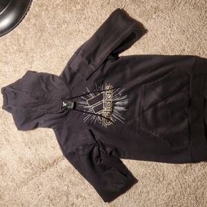 Adidas Hoodie Mens Size XS Extra Small Black